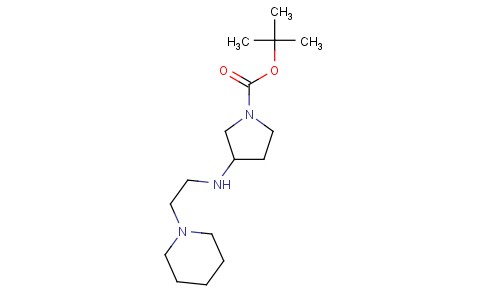 1-BOC-3-[(PIPERIDIN-1-YLETHYL)-AMINO]-PYRROLIDINE